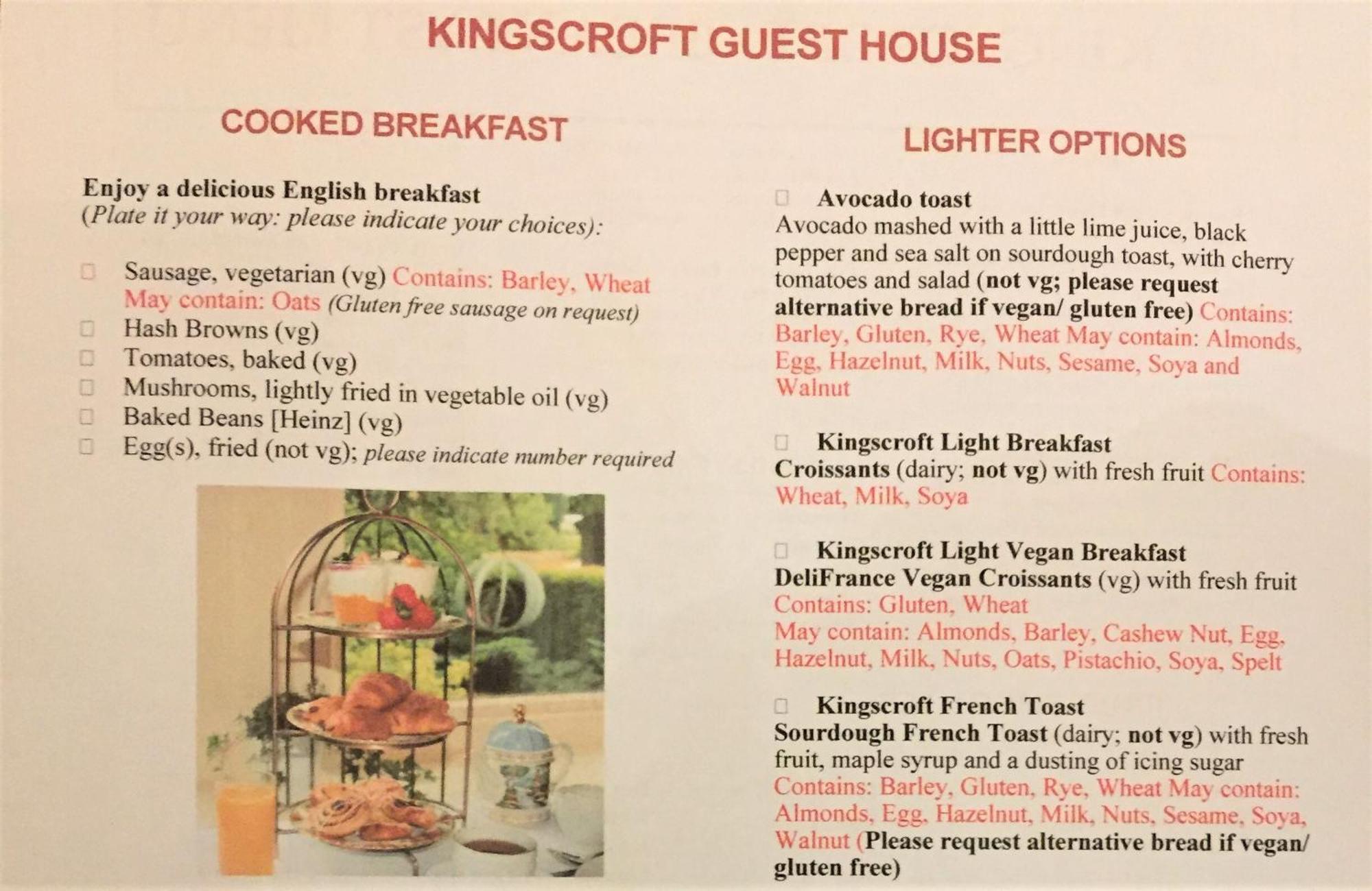 Kingscroft Hotel Buxton  Exterior foto